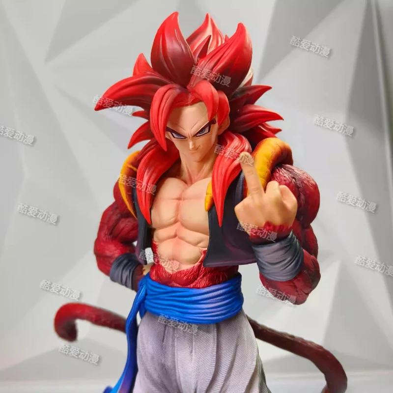 Фото Новинка от Cy Factory: Коллекционная модель Dragon Ball NP Super Four Gogeta ручной работы, с двумя руками и тремя пальцами, анимационный сувенир №3