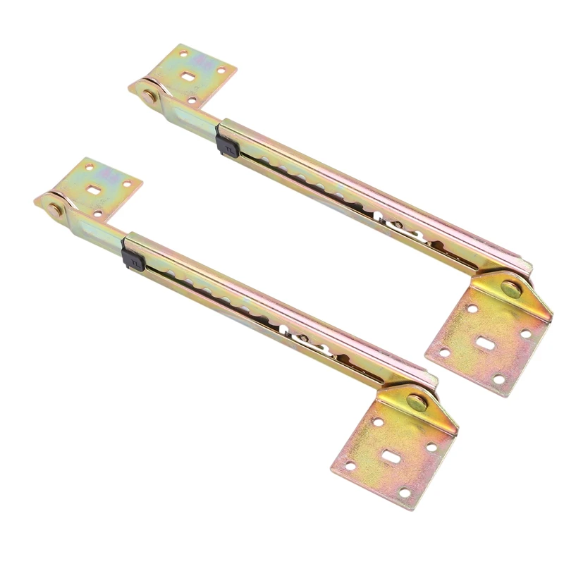

1 Pair Angle Lifting Rod Desk 10 Gear Adjusting Hinge Angle Hinge WITH Bracket