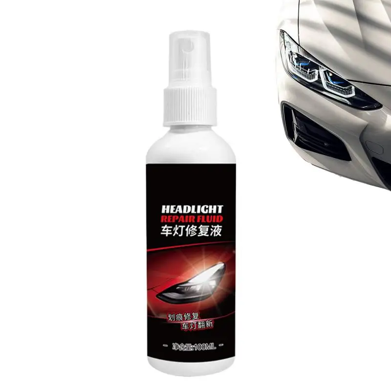 

Universal Car Premium Headlight Restoration Liquid Automotive 100ml Headlamp Cleaner Headlight Polish Liquid Extra Brightness