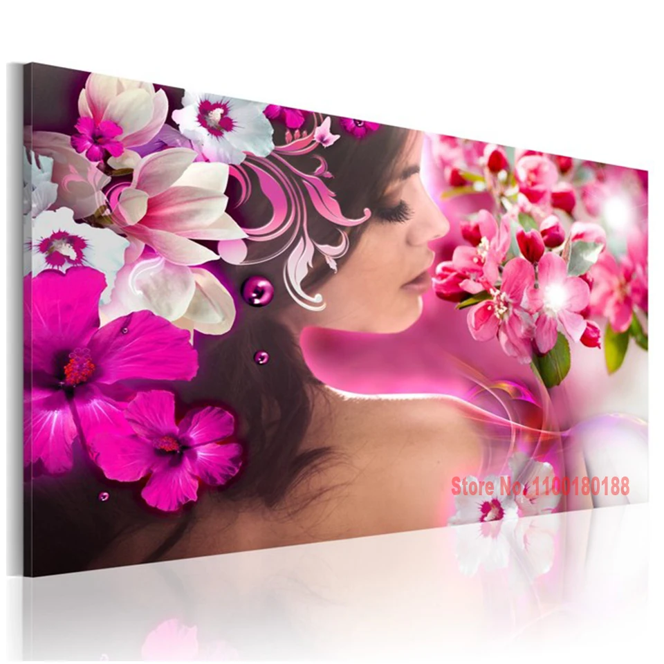 

Алмазная 5d-картина «сделай сам» с цветами, большие размеры