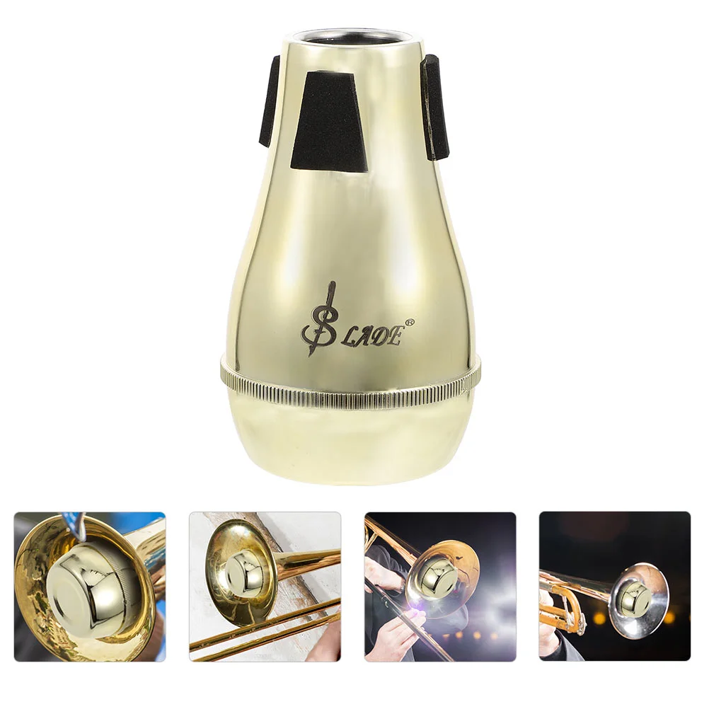 

Trombone Mute Trumpet Practice Tenor Plunger Universal Accessories Instrument Silencer Hat Jazz Cupabs