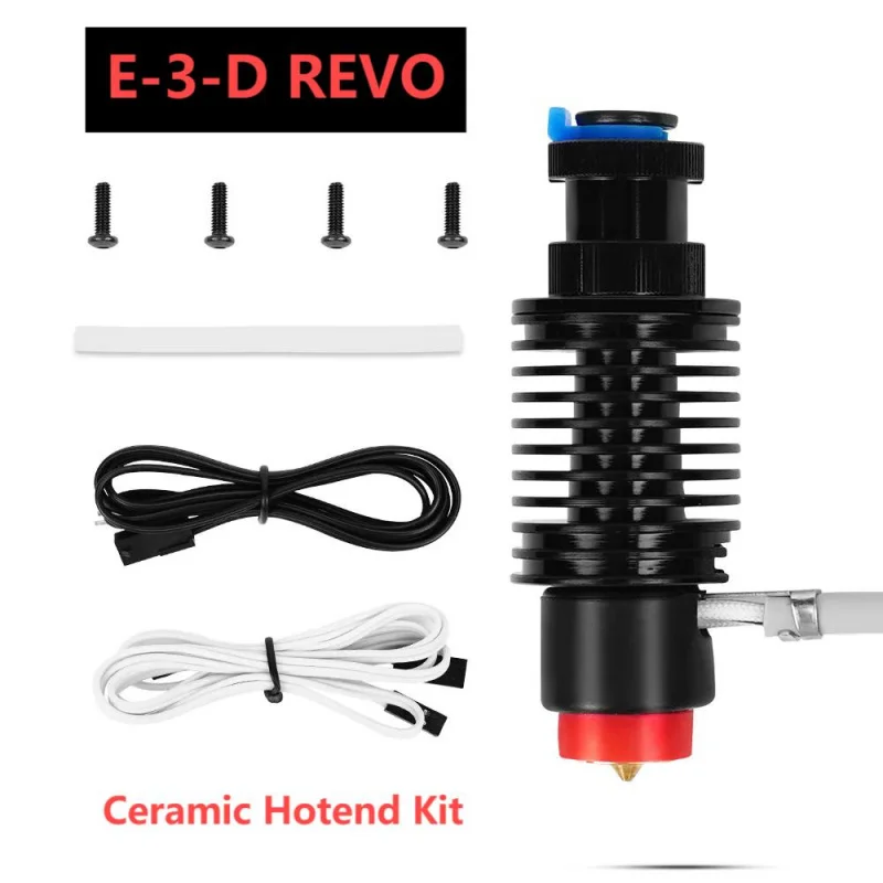 E3D Revo Hotend Kit Керамическая экструзия 104NT Термистор Быстрый нагревательный