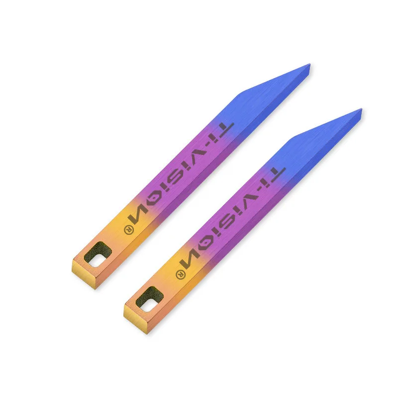 

Титановая монтировка, инструмент EDC, 2 шт., сверхмощный мини-брелок, монтировка, мощный миниатюрный портативный многофункциональный инструмент, отвертка, открывалка для бутылок