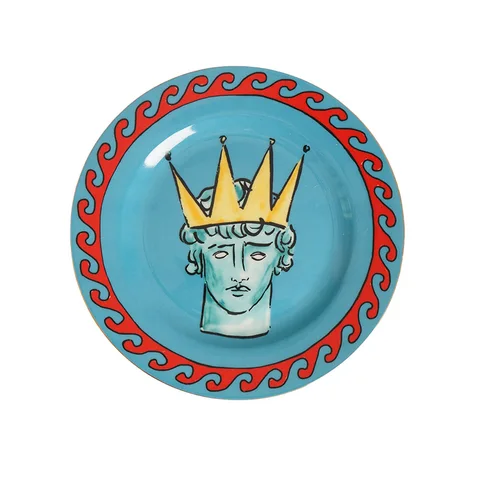 Красная керамическая кружка Neptune
