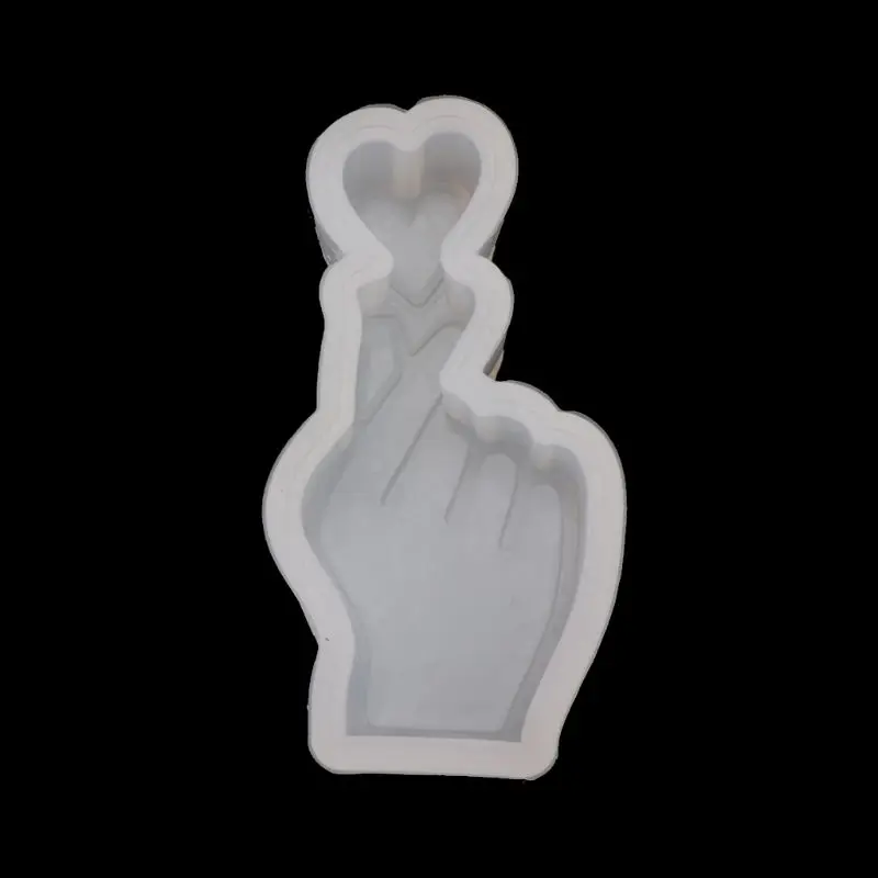 

Форма для рук в виде сердца из эпоксидной смолы, силиконовая форма для мыла, торта, изготовления ювелирных изделий