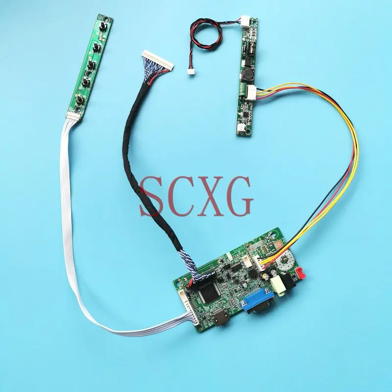 Комплект для LTM185AT05 M185B3 LM185WH2 M185BGE LTM185AT04 MT185GW01 LVDS 30Pin 1366*768, ЖК-дисплей 58C, плата контроллера привода 18,5