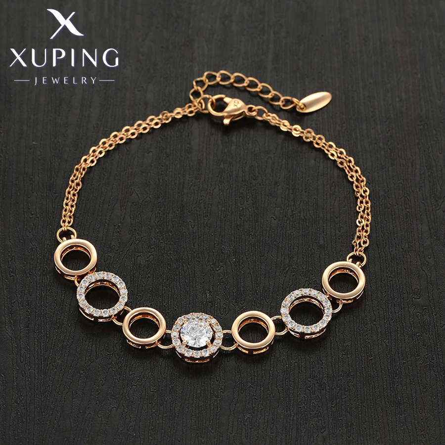 Xuping ювелирные изделия новые модные очаровательные браслеты с круглым камнем