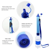 outdoor water purifier camping hiking emergency life survival portable purifier water filter emergency survival kit