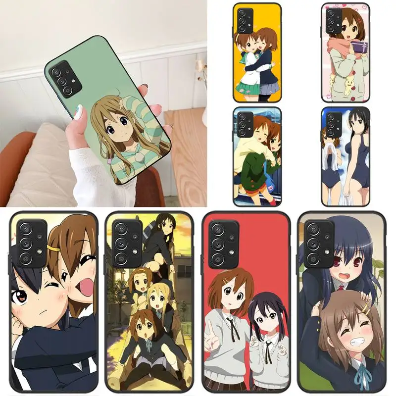 Cartoon Cute Anime k-on Phone Case For Samsung Galaxy S10 S20 S21 Note10 20Plus Ultra Shell | Mobile Cases &amp Covers