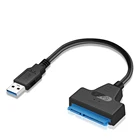 Адаптер для жесткого диска USB 3,0 и Type C в SA-TA III, конвертер кабеля для 2,5 SSD HDD Drive, серийный стандарт 22 Pin