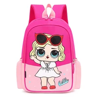 2021 lol surprise dolls cute backpack kids kindergarten shoulder bag lol doll children schoolbag material light and breathable