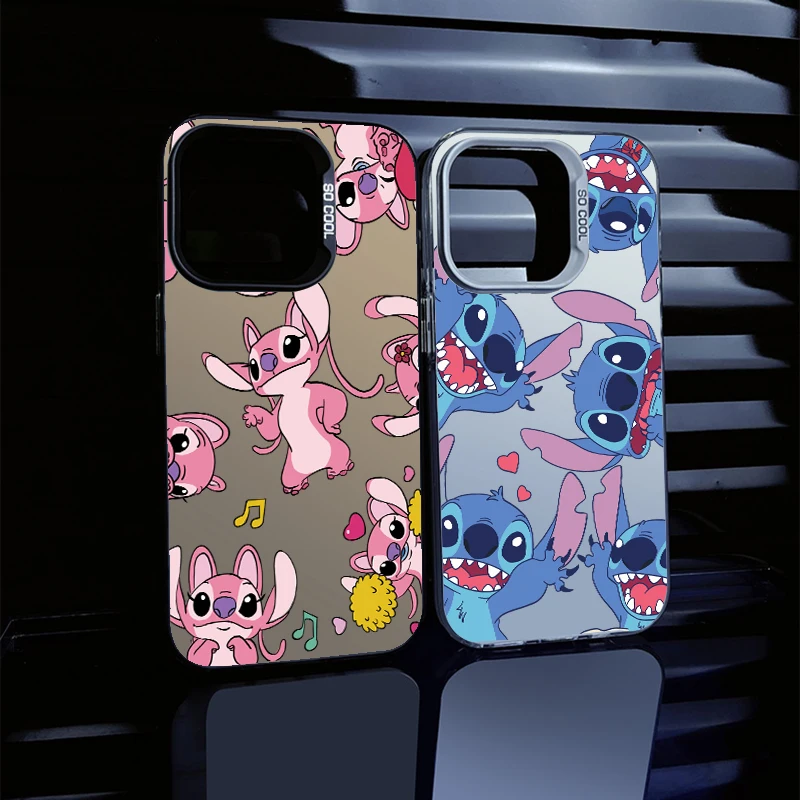 Чехол для телефона в стиле аниме Disney Stitch Xiaomi 11 12 13 T Lite Pro POCO X6 F4 X3 X5 C50 C51 M2 M3 M5 NFC S 4G