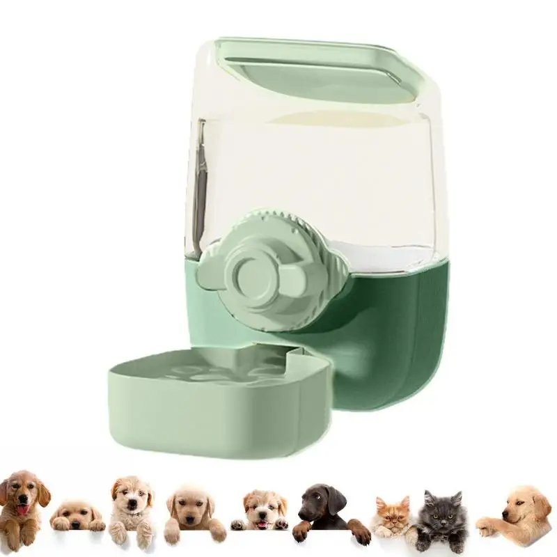 

Автоматическая кормушка для собак, вместительная подвесная кормушка для щенков и кошек, емкость в форме кролика с водой