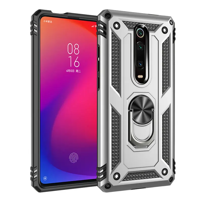 

For Xiaomi Mi 9 T Case Mi 9T Case Metal Ring Car for FundaXiaomi Mi9 T Pro Case Mi9T Mi T9 9SE SE Back Phone Holder Cover