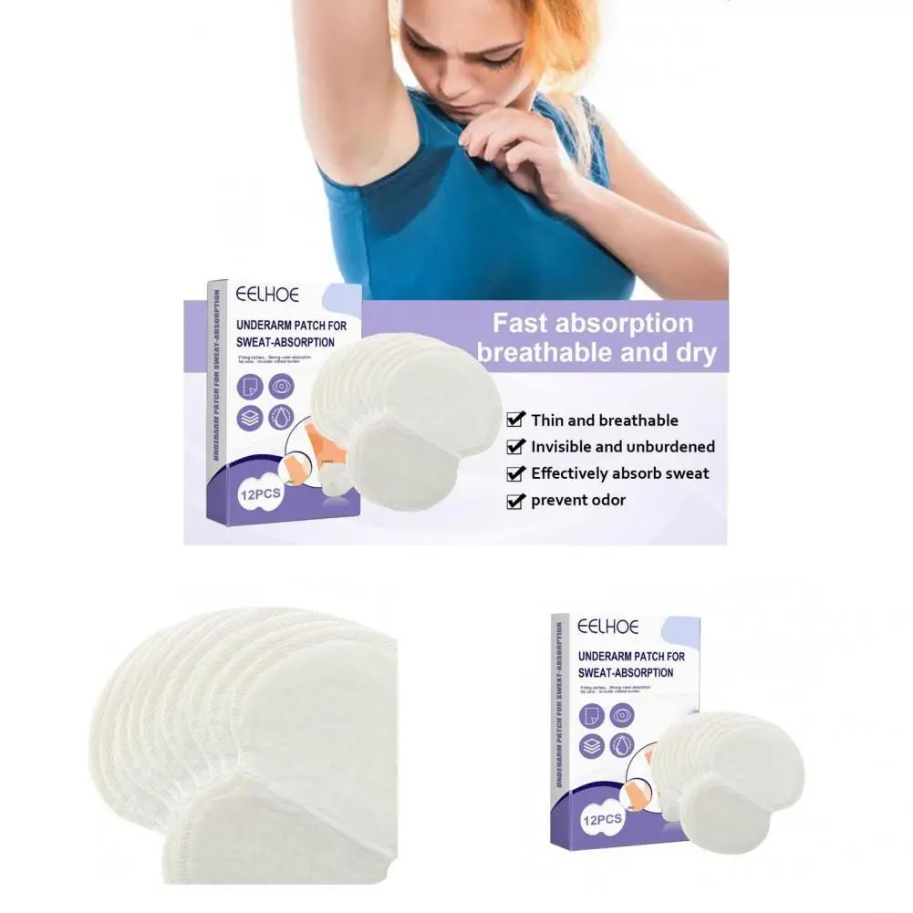 

Compact Solid Color Stretchy Tear-resistant Underarm Sticker for Sports