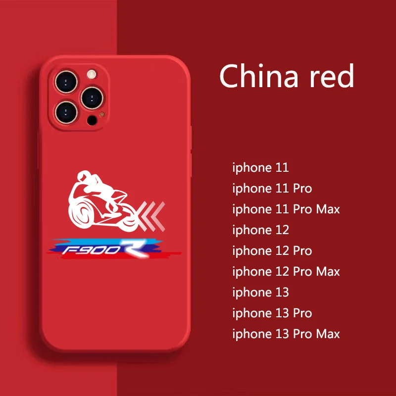 Официальный оригинальный силиконовый чехол для телефона iPhone 11 13 12 Pro Max BMW F900R F 900 R
