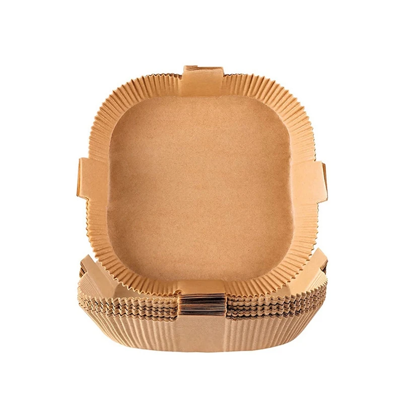 

Air Fryer Disposable Paper Liners,100 Pcs 7.9Inch Square Non Stick Parchment Liners,Oil Resistant For Air Fryer Baskets