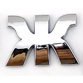 

3D хромированные русские цириллические буквы, автомобильный значок высотой 25 мм, автомобильные наклейки для автомобиля, мотоцикла, грузовика, внешнее украшение