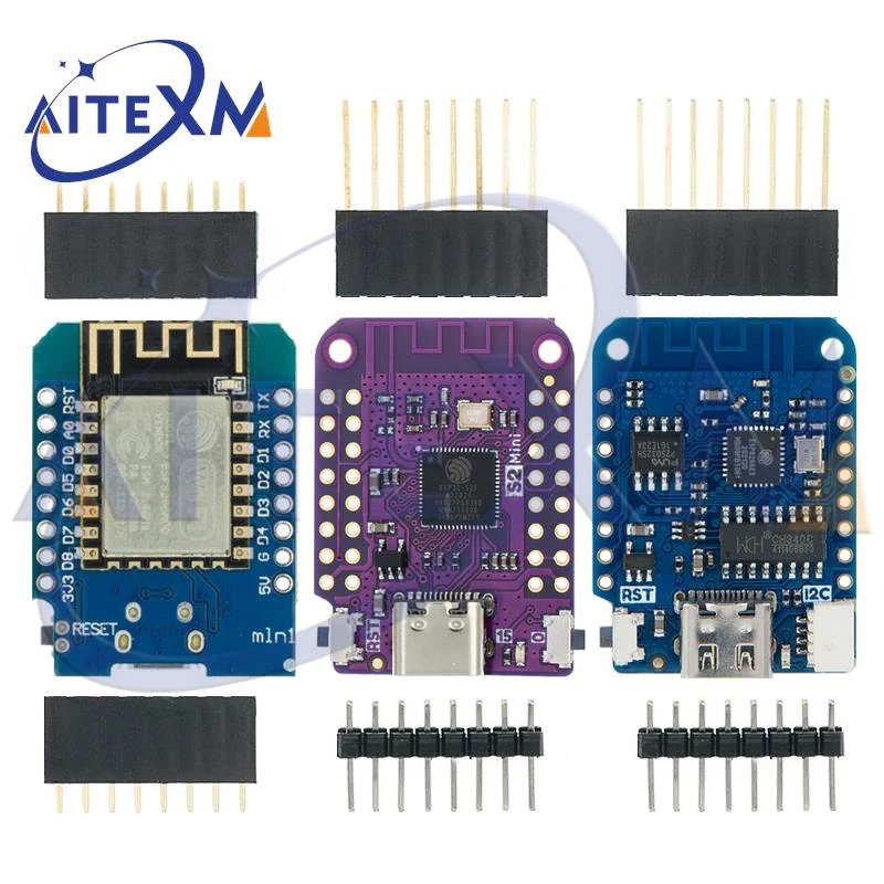 D1 Mini V4.0.0 / S2 мини плата для разработки Wi-Fi ESP8266 CH340G CH340 ESP-12F MINI WIFI IOT MicroPython Nodemcu Arduino |