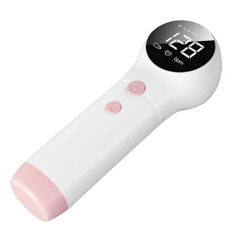 Портативный ультразвуковой допплер для фетальной беременности, электронный монитор для беременных женщин, детский фетальный движение, ультразвуковой стетоскоп
