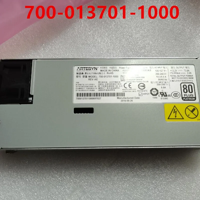 

Original New Switching Power Supply ARTESYN 900W Power Adapter 700-013701-1000