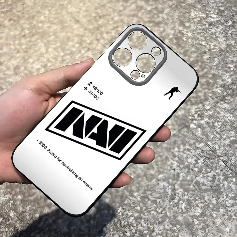 Фото Чехол N-Natus V-Vincere Game для iPhone 17 Pro Max, 15 Pro, 16, 14 Plus, 12, 13 Mini, 11 Pro, противоударный, мягкий №1