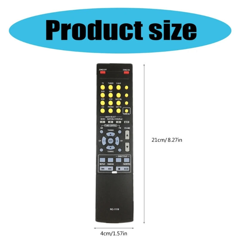 Пульт дистанционного управления RC1119 для AVR 2310CI AVR2310 AVR-приемников друг