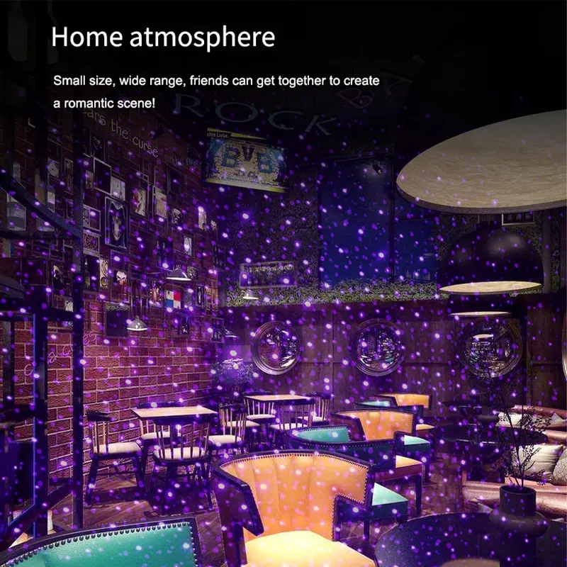 

AWIND USB LED Car Interior Decorative Light Roof Star Light DJ Christmas Atmosphere Ambient Light Multiple Lighting Effects