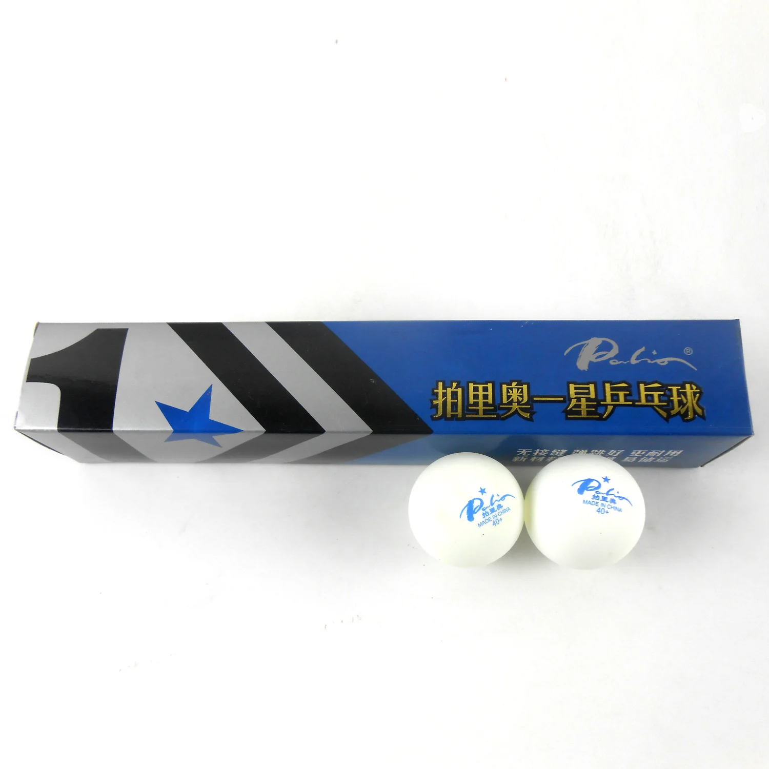 

30 balls Palio 1Star 1-Star Star1 40+ New Materials White Table Tennis Balls for Ping Pong racket game