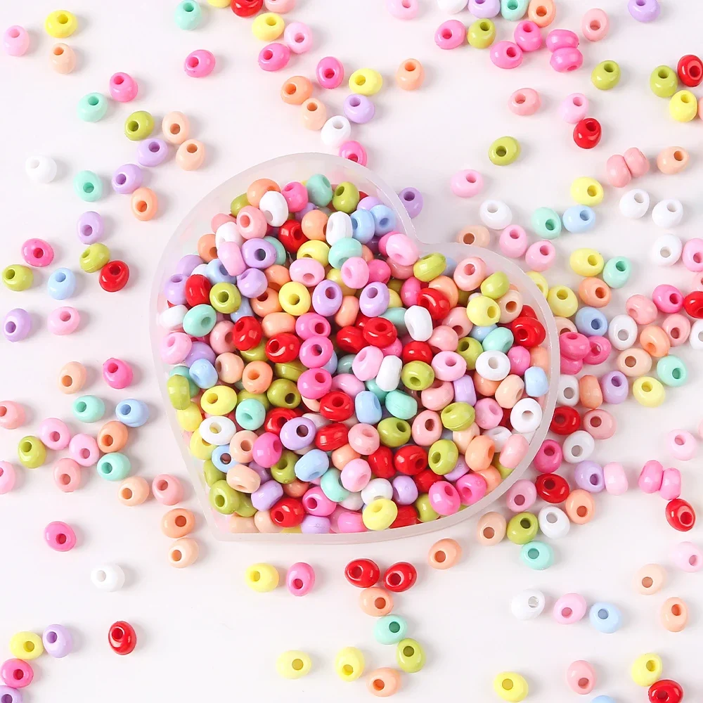 Бусины из акрила 10 г 5 мм