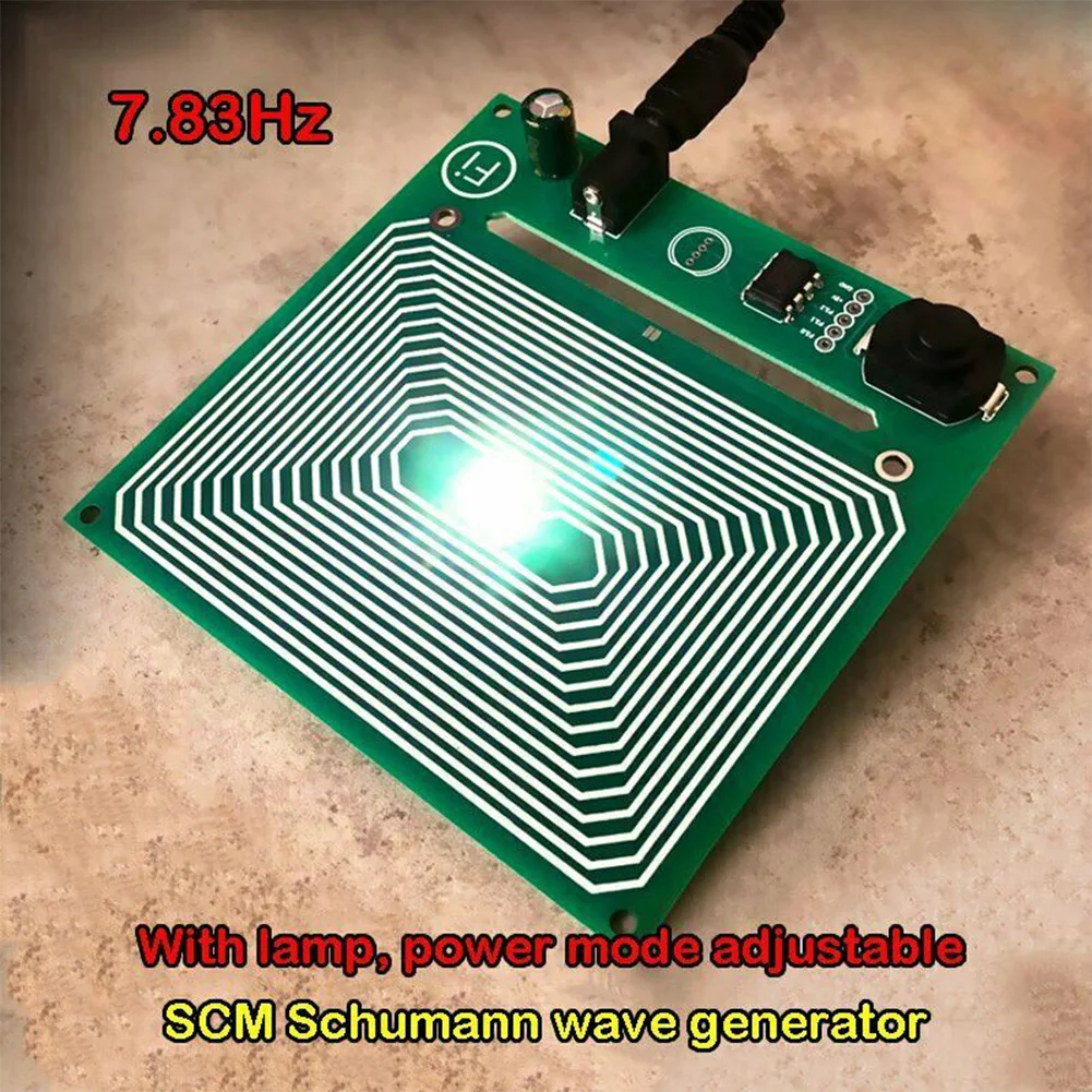 

Multi-mode Switched STC Master Microcontroller 7.83Hz Schumann Wave Generator Frequency Pulse Generator DC 5.5*2.1
