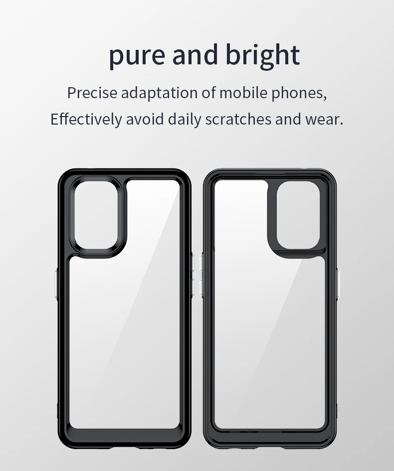 For Realme GT Neo Case For Realme GT Neo Cover Coque Funda Hard Translucent Soft Frame Shockproof Clear Case For Realme GT Neo