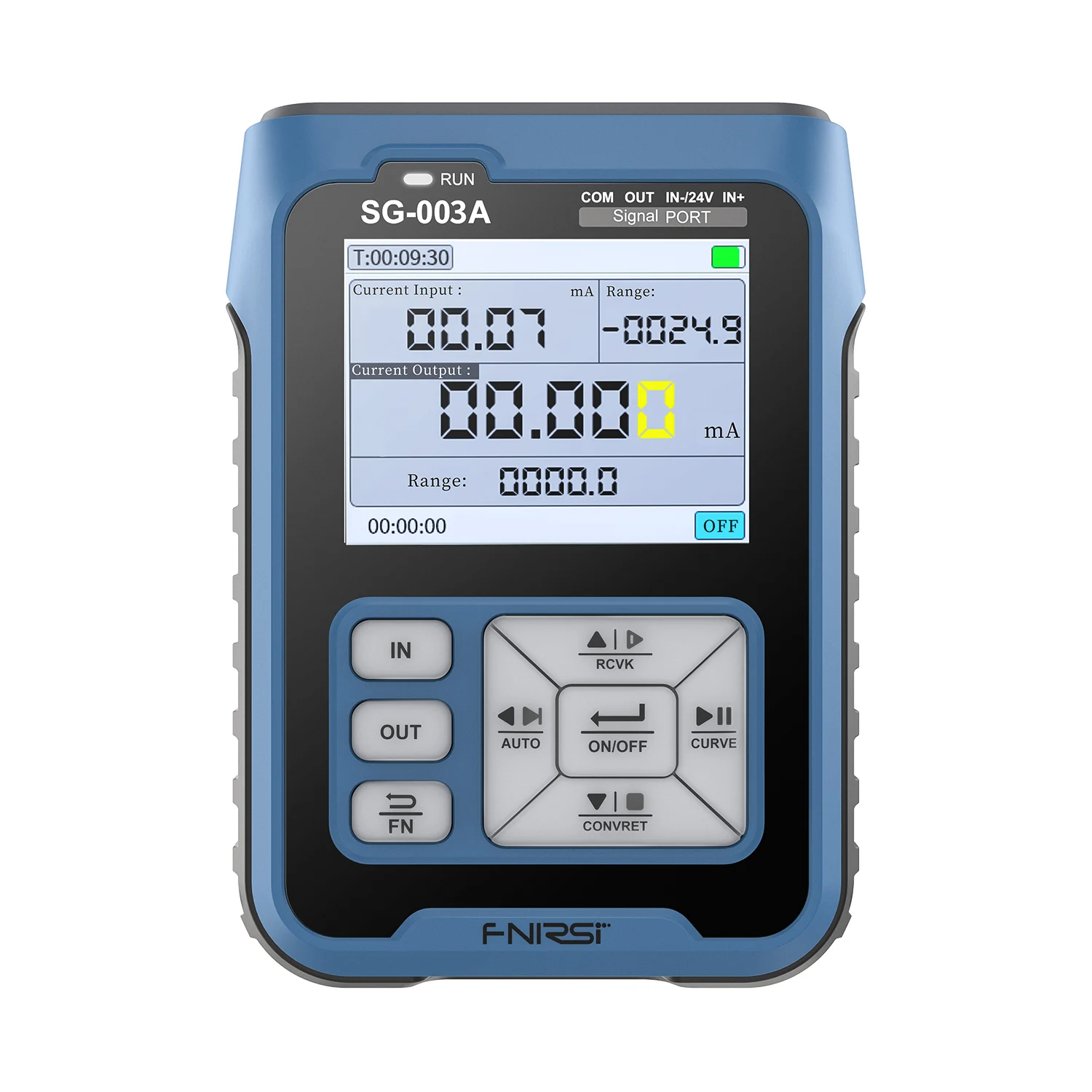FNIRSI SG-003A генераторы сигналов 0-10 в 4-20 мА, симулятор регулируемого напряжения тока, ШИМ импульсный выход, TFT полноцветный ЖК-дисплей (art.: 3920bd197b3fa) - 3920bd197b3fa