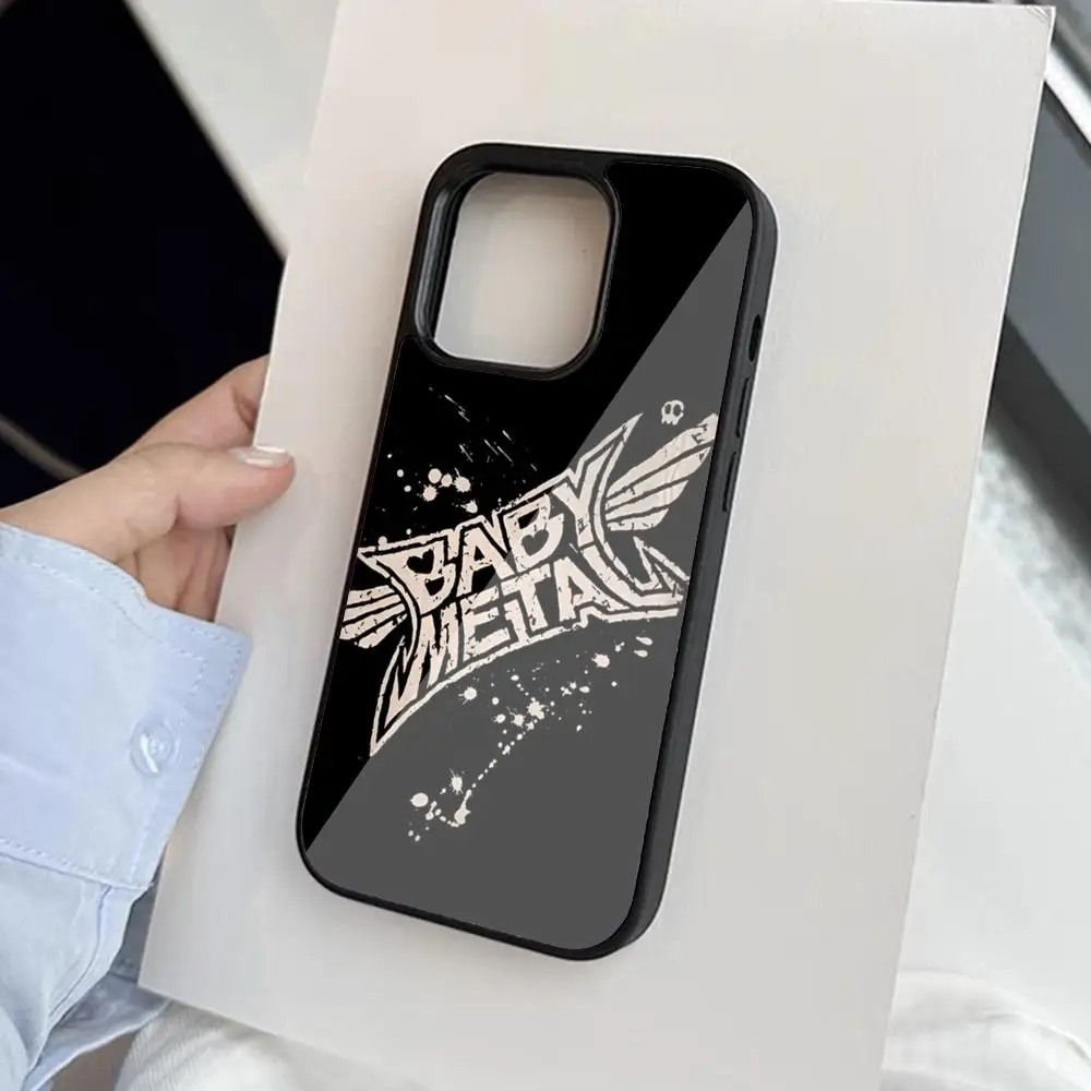 Чехол для телефона Babymetal Japanese Girl Idol Iphone 16 15 14 13 12 11 Pro Max Mini 8 Plus Se Xr X Xs 2020 чехол из ПК +