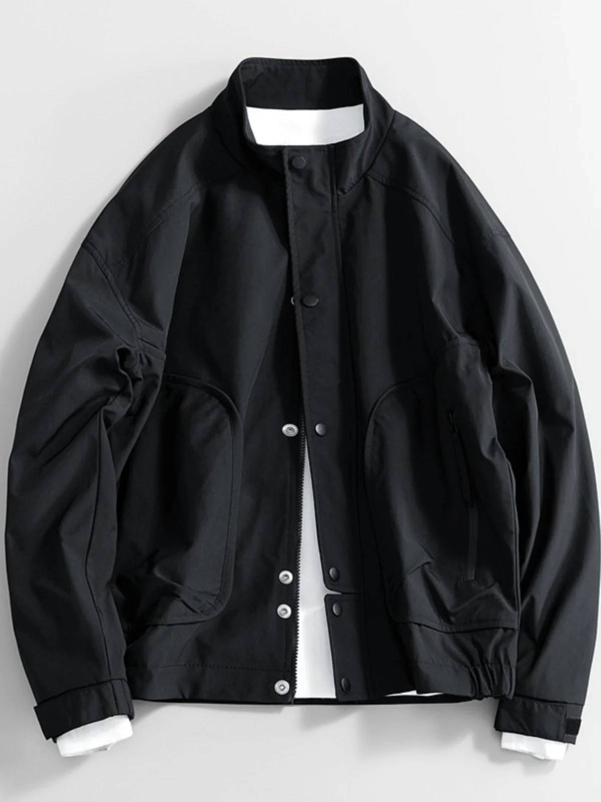 Американская куртка-бомбер мужская весна и осень 2024 новая свободная модная