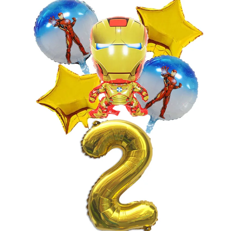 Набор воздушных шаров из алюминиевой пленки Человек-паук |