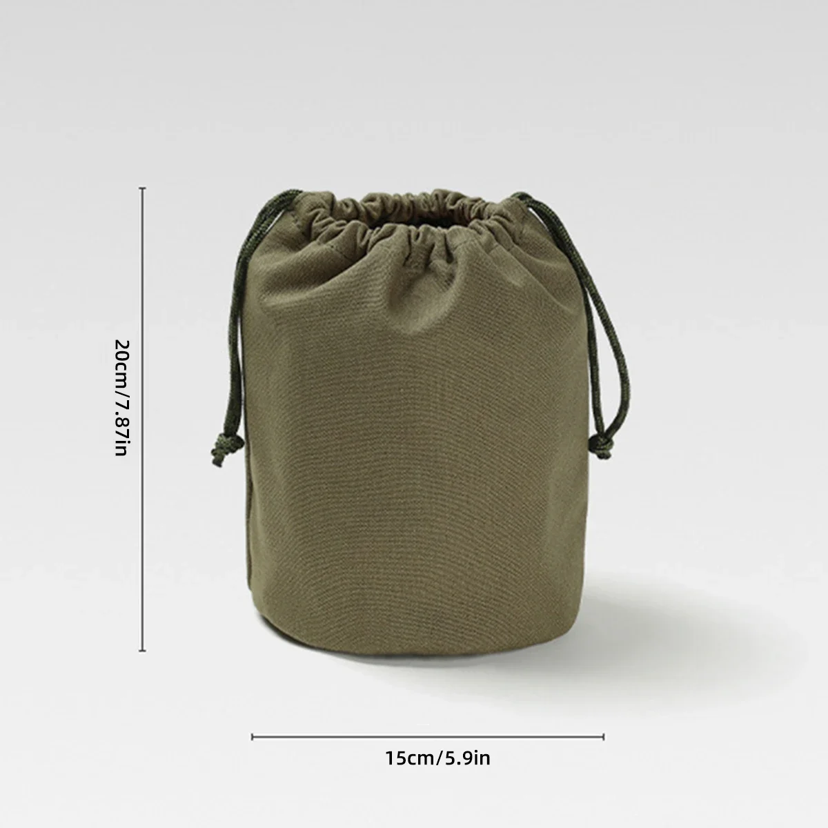 Новая парусиновая многофункциональная сумка для хранения на шнурке прочная