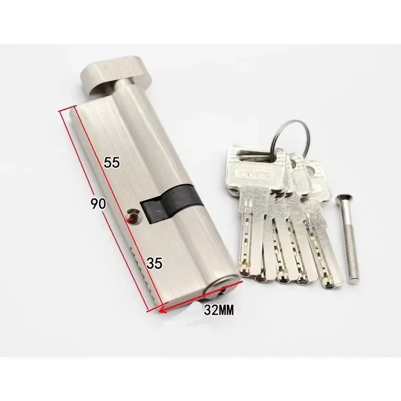 Специальный индивидуальный защитный дверной центр асимметричный латунный