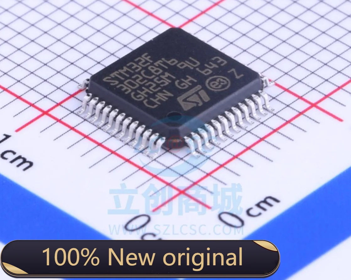 

100% New Original STM32F302C8T6 Package LQFP-48 New Original Genuine Microcontroller (MCU/MPU/SOC) IC Chi