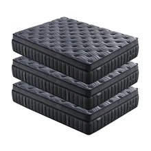 Modern bedroom furniture five star hotel mattress korean mattress memory foam Pocket compress spring king size mattress