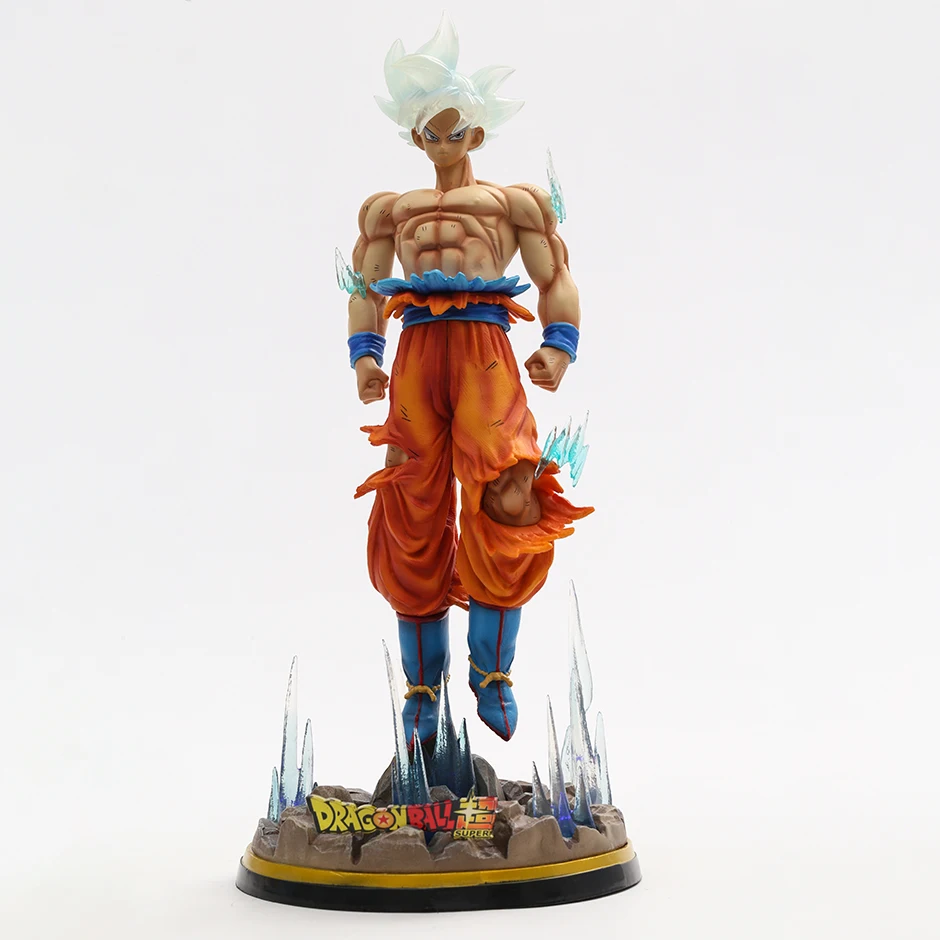 

Dragon Ball Super Gigantic Series Son Goku Ultra Instinct X-Plus Figure Figuine Model Statue Decoration PVC Toy 31cm