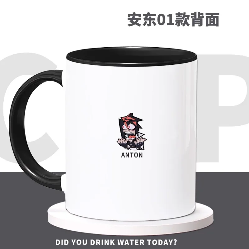 Zenless Zone Zero Аниме игра Cos Anton Ivanov унисекс новый Q керамическая кружка с рисунком