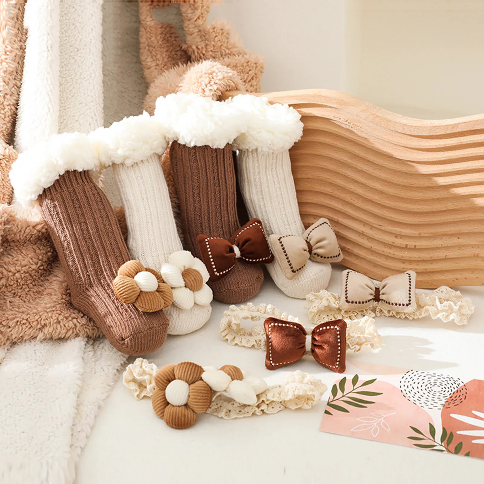 

1/2 шт./комплект, детские зимние носки до щиколотки с флисовой подкладкой