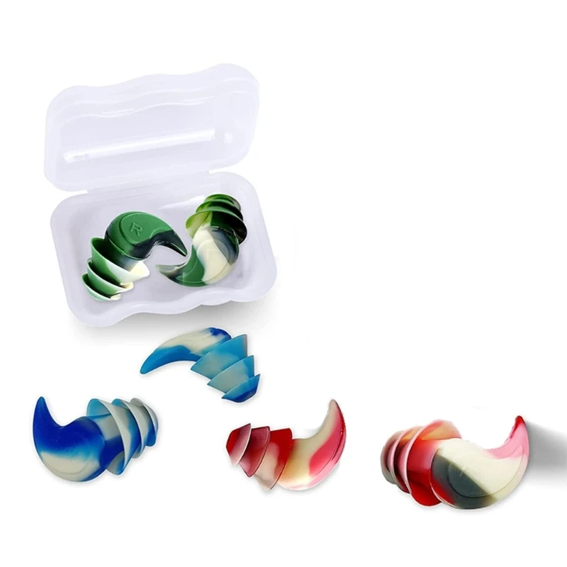 

Silicone Earplugs Noise Reduction Earplugs Shark Fin Three-layer Earplugs Soft Office Lunch Break Sleep Sound Dropship