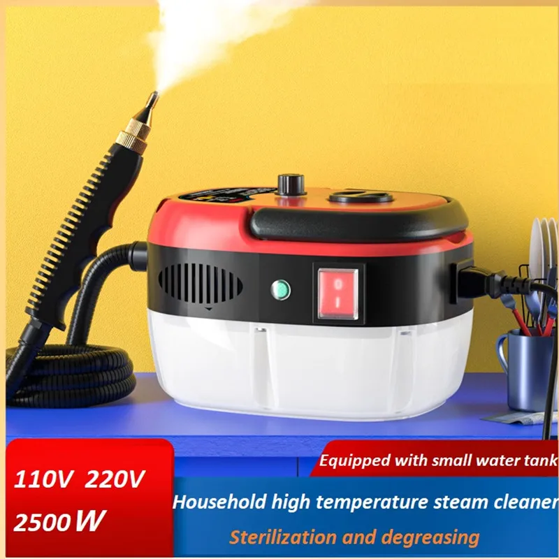 2500W High Pressure Temperature Steam Cleaners Air Conditioning Kitchen Hood Car Steaming Cleaner 220V 110V ( Water Tank) - купить по