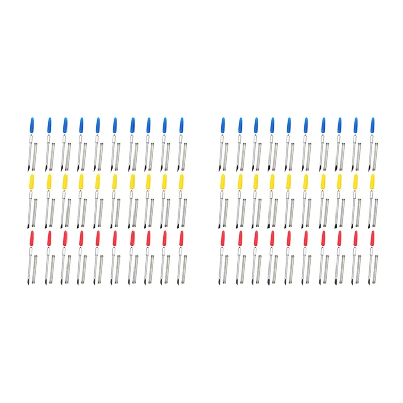 

30 / 45 / 60 Degree Engraving Knives For Cb09 Cb09u Graphtec Vinyl Cutter Plotter Cutting Blades 180Pcs