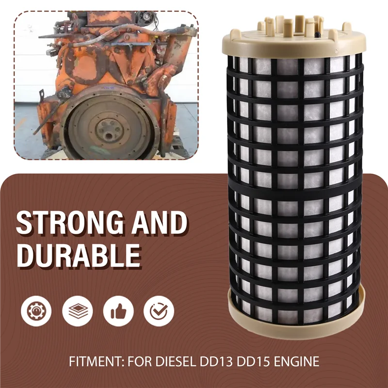 Фото P550954 Топливный фильтр A0000904251 для двигателей Detroit Diesel DD13 12,8 л DD15 14,8 л DD16 15,6 л Замена PF9924 PF9806 L5091F №4