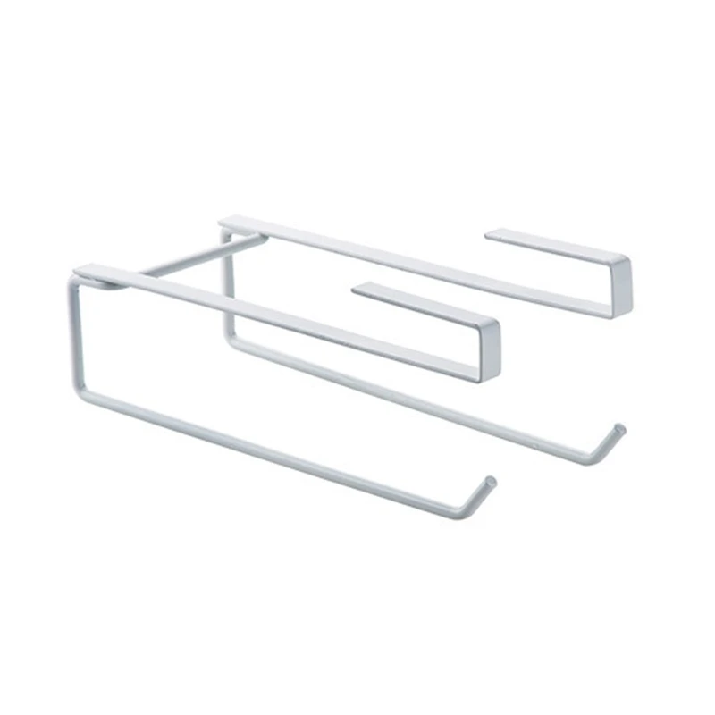 

No Drilling Paper Towel Holder Hanging Storage Rack for Kitchen and Bathroom