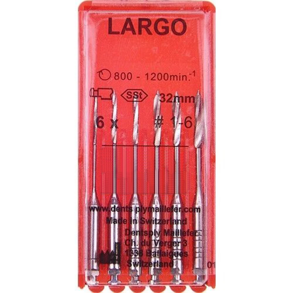

1 Pack Dental Endodontic Largo Peeso Reamers Drills Gates Glidden Rotary Paste Carriers 28/32mm Engine Use SSt Endo Files