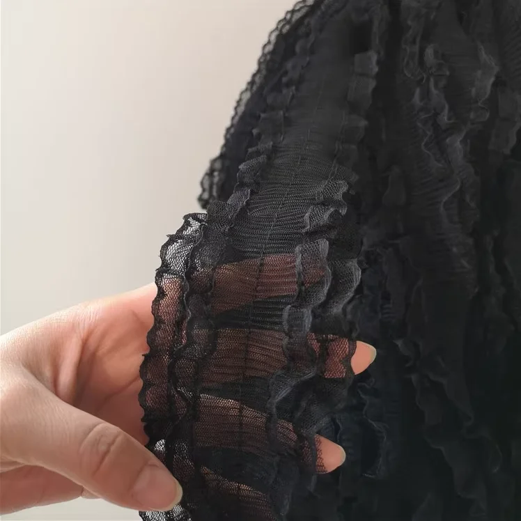 Качественный двусторонний симметричный двухслойный сетчатый плиссированный